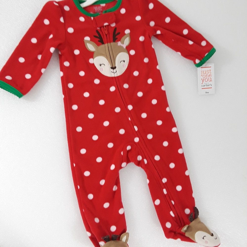 NWT - Carter's Just One You footed onesie- 9mos